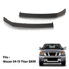 G-PLUS Headlight Molding Trim Lower Filler Set Compatible with 2004-2015 Nissan Armada Titan QX56,622357S300,622347S300 Pair Driver & Passenger Side