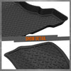 G-PLUS TPE Floor Mats Fit Ford E150 E250 E350 Econoline & Econoline Club Wagon 1997-2005 1st Row Truck Accessories Cargo Liners All Weather Protection 2PCS Black Alfombras para Carro