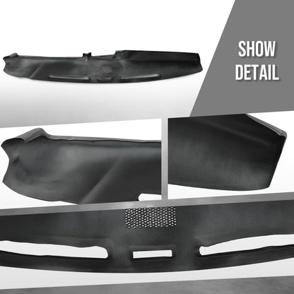 G-PLUS Dashboard Dash Cover Compatible with Ford F100 F150 F250 F350 Bronco 1980 1981 1982 1983 1984 1985 1986, Light Gray