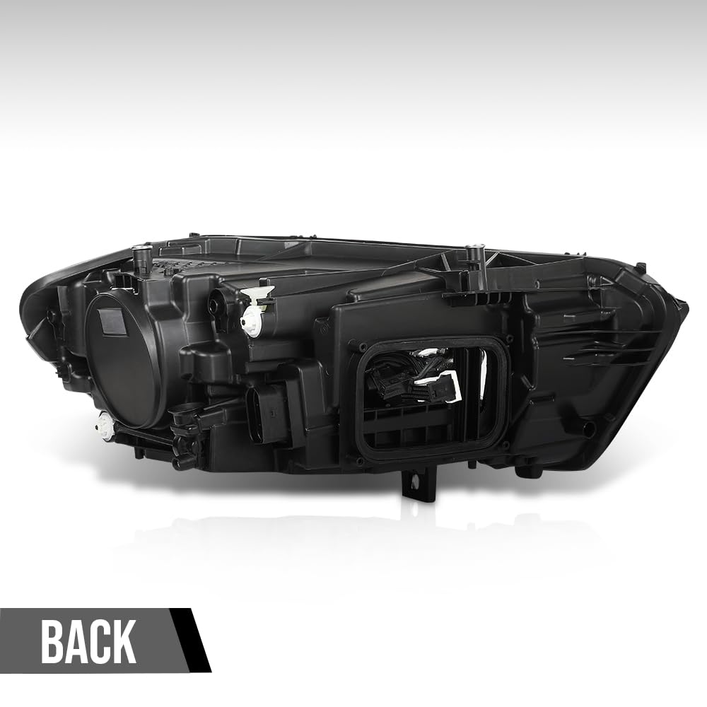 G-PLUS LED Headlight Left Driver Side Compatible with Benz W177 A Class A220 A250 2019 2020 2021 2022 LED Headlight Without modules, ballasts and other extra accessories A1779065103, A1779066303 Black