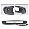 G-PLUS LED Third Brake Light Compatible With Chevy Silverado 2007 2008 2009 2010 2011 2012 2013 2014/ GMC Sierra,3RD LED Bar Brake/Cargo Light,Type X (Clear lens Chrome Housing Amber Reflector)