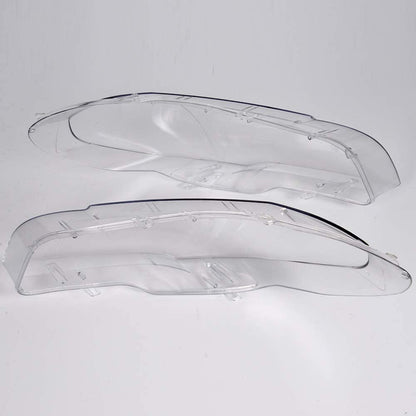 G-PLUS Headlight Headlamp Lense Clear Lens Cover Replacement For 2007-2012 BMW X5 E70 4 Door 1 Pair