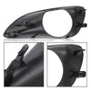 G-PLUS Front Bumper Fog Light Driving Lamp Cover Trim Compatible with Toyota Yaris Sedan 2007-2013/Fit Toyota Vios Limo (XP90) 2007-2013/Fit Belta 2006-2012 52127-0D190, 52128-0D090
