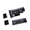 G-PLUS LED DRL headlights, Compatible with 1994 1995 1996 1997 1998 1999 2000 GMC C10 C/K C1500 bumper Headlamp, Smoky lens Black Housing Amber Reflector
