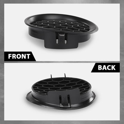 G-PLUS Fog Light Cover Grilles Left&Right Compatible with Subaru Impreza (Wagon & Sedan) 2008-2014 Black 57731FG210