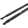 Weatherstrip Door Window Moulding Trim Seal Belt Compatible with Toyota Corolla CE/LE/S/XLE/XRS/Base Sedan 4-Door 2009-2012 Weatherproof Black Outside Trim Seal Belta