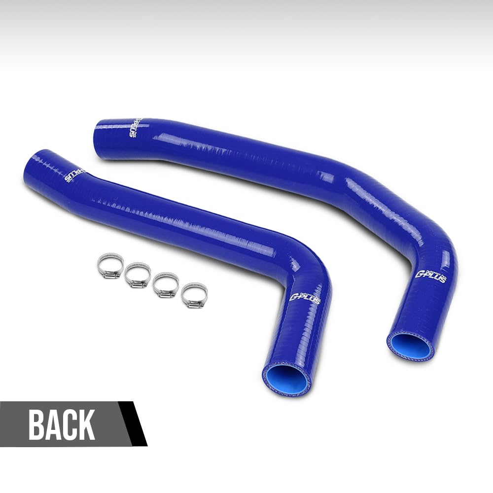 G-PLUS Upper lower Radiator Hose Compatible with Toyota Tacoma 2005-2015 (4.0L V6) Fit Toyota 4Runner 2003-2009 (4.0L V6) Fit Toyota FJ Cruiser 2007-2014 (4.0L V6) Blue