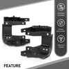 G-PLUS Fog Light Lamp Bracket Front Left & Right Compatible with Dodge Ram 1500 2019-2022 68403986AB