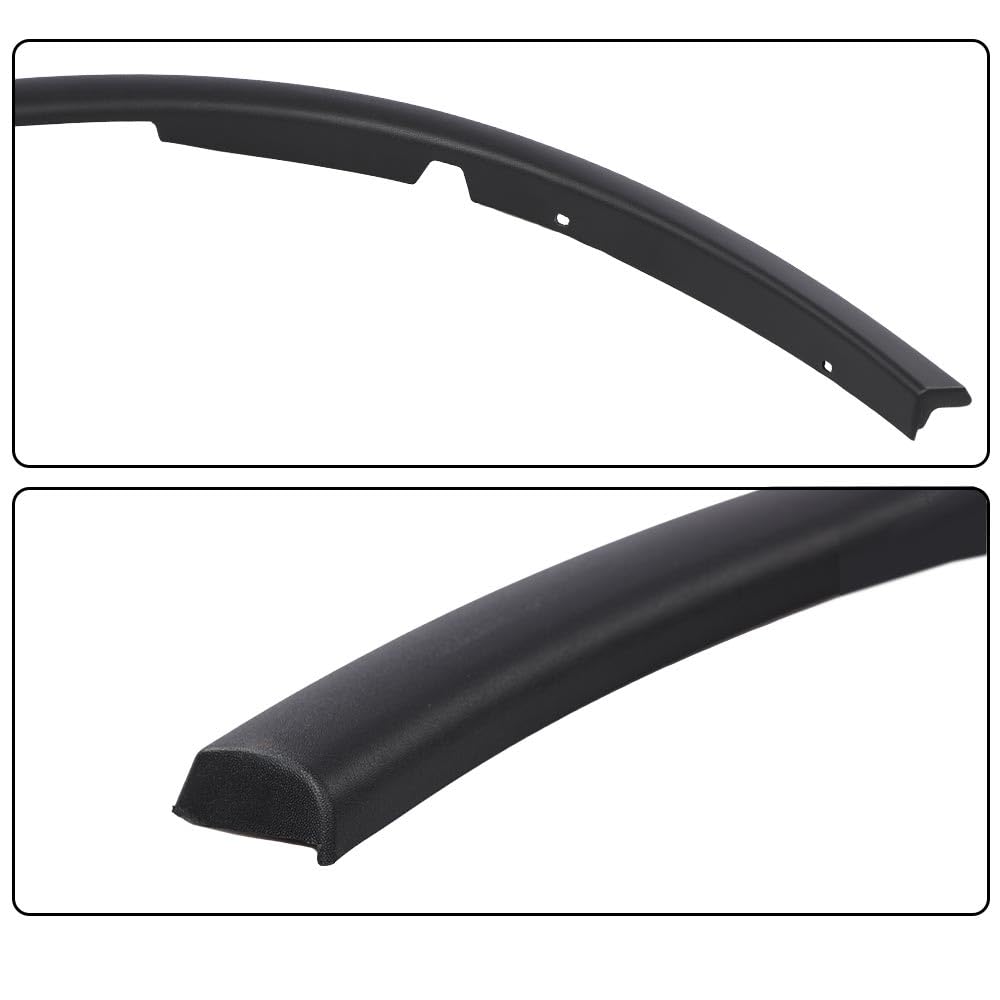 G-PLUS Fender Flares Trim Compatible with Dodge Durango 2011-2021 Front Driver and Passenger Side CH1291112, CH1290112, 57010620AE, 57010620AD, 57010621AE, 57010621AD