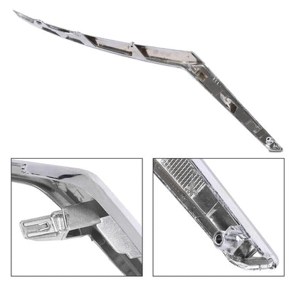 G-PLUS Front Left Side Bumper Cover Molding Chrome Trim 1pc Silver Compatible with Nissan Kicks 2021-2023 (For S And SV Models) NI1046111, 191275878064, 620755R00A