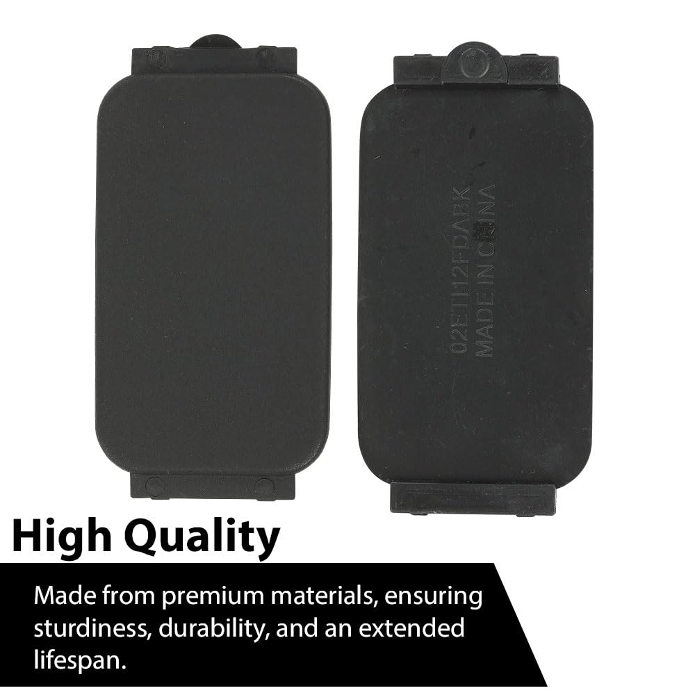 G-PLUS Truck Bed Rail Cap Plastic Bedrail Insert Plug Box 2pcs Compatible with Ford F150 2015-2023/ Fits Ford F250 F350 Super Duty 2017-2023 FL3Z99290D90AB