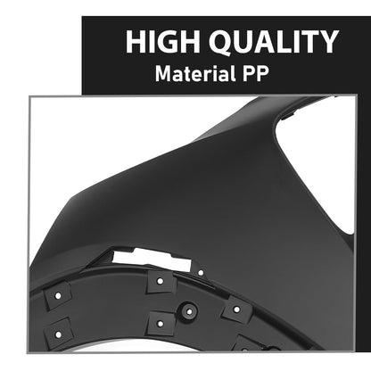 G-PLUS Front Bumper Cover Passenger Right Side Compatible with Chevy Trailblazer 2021-2022 NOT Fit RS Model 42749517, 42772012 Black