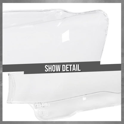 G-PLUS Headlight Lens Cover Compatible with BMW X3 F25 2014-2017 Left Side Front Headlamp Lens Cover Clear