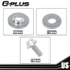 G-PLUS Body Bolt Kit plastic fender Compatible with Yamaha YZF 250 450 YZ250F 450FYZ250F YZ450F