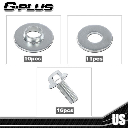 G-PLUS Body Bolt Kit plastic fender Compatible with Yamaha YZF 250 450 YZ250F 450FYZ250F YZ450F