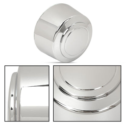 G-PLUS Wheel Center Hub Caps Nut Covers 8 Lug 16 inch Chrome Compatible with Ford F250 F350 Truck 1995-1997/ Fit Ford E150 E250 E350 E450 Van 1995-2008