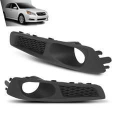 G-PLUS Fog Light Cover Pair for Subaru Legacy 2010-2012 Side View