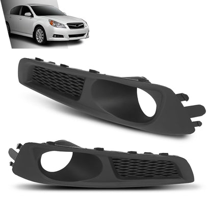 G-PLUS Front Bumper Fog Light Cover Trim Left & Right Side Compatible with Subaru Legacy 2010-2012 57731AJ19A