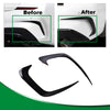 G-PLUS Rear Bumper Spoiler Air Vent Trim Cover Replacement for 2019-2021Bmw 3 Series G20 (Glossy Black)