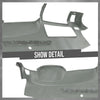 G-PLUS TPE Dash Cover Dashboard Compatible with Chevy Silverado GMC Sierra 2007-2013 Fit Dual Glovebox Style Dashes Gray