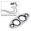 G-PLUS Engine Oil Cooler Gasket Compatible with 1999-2020 Cadillac Escalade Chevy Silverado Suburban GMC Sierra 15203889