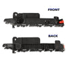 G-PLUS Black Front LH and RH Bumper Retainer Brackets Fit Cruze Sedan 2011 2012 2013 2014 2015 Front Bumper Support Mount Support Bracket 2pcs 95328893 95328894 GM1043118 GM1042118