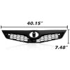 G-PLUS Front Upper Bumper Hood Grill Grille Assembly Compatible with Toyota Camry SE XSE Sedan 4-Door 2012 2013 2014 5310106340C0, TO1200354