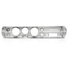 G-PLUS Dash Bezel Compatible with 1965 Chevy Chevelle El Camino without A/C Silver
