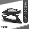 G-PLUS Soft Upper Doors Cab Enclosure Windows Fit RZR PRO XP Ultimate/Premium 2022-2024 2884664 Black