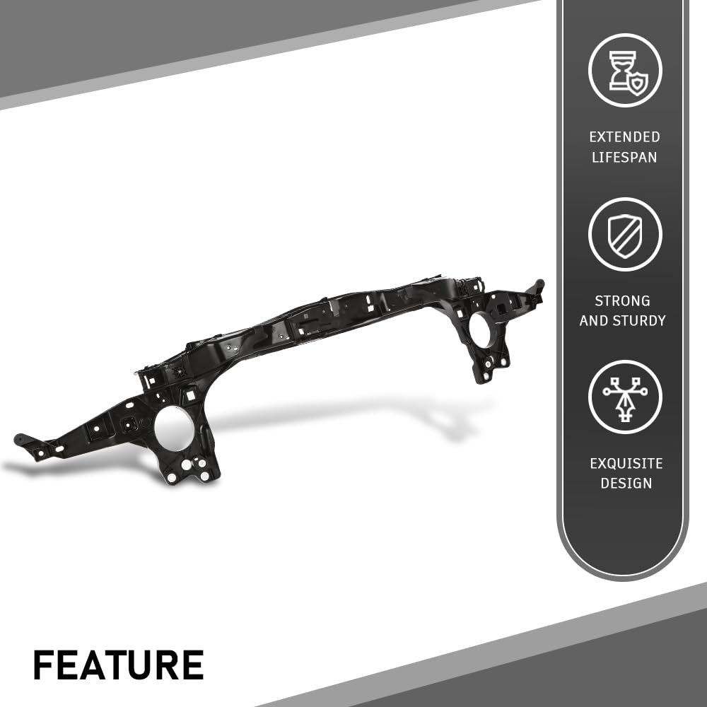 G-PLUS Upper Radiator Support Core, Compatible with Porsche Cayenne 2011-2018, 95850559402, PO1225100
