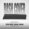 G-PLUS Dash Cover Skin Dash Cover Overlay Skin Compatible with Toyota Solara 2004 2005 2006 2007 2008 Black
