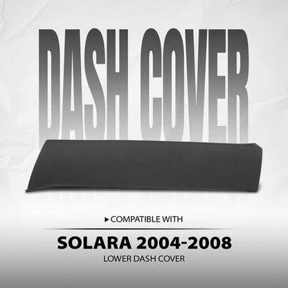 G-PLUS Dash Cover Skin Dash Cover Overlay Skin Compatible with Toyota Solara 2004 2005 2006 2007 2008 Black