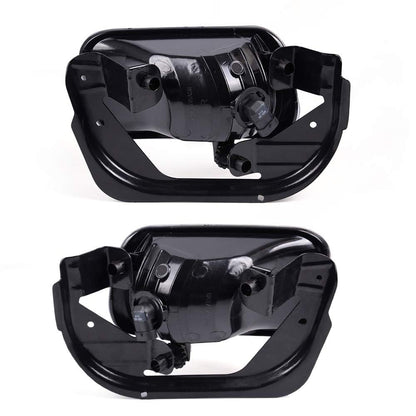 G-PLUS Bumper Fog Lights Compatible with Dodge Ram 1500 2009-2012,Fit Dodge Ram 2500 3500 2010-2018 Clear Lens Driving Lamps w/Bezel + H10 12V 42W Halogen Bulbs