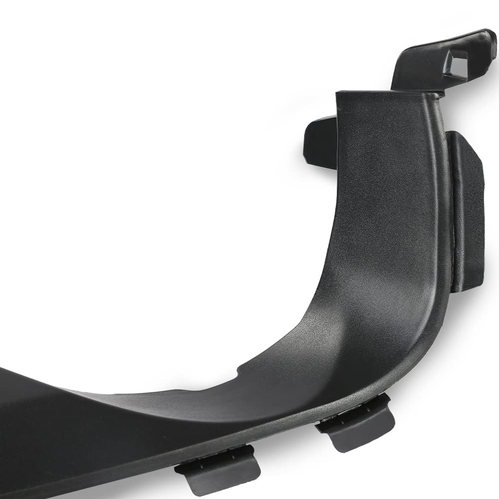 G-PLUS Front Bumper Bracket Compatible with 2012-2016 Chevy Sonic, Black Steel Aluminum Mounting Brackets, Pair Set, Front Bumper Retainer Replacement