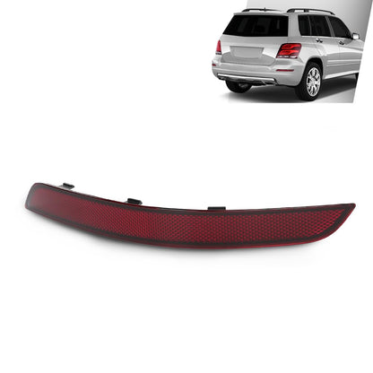 G-PLUS Rear Right Bumper Reflector, Compatible with Benz GLK-Class W204/X204 GLK200 GLK250 GLK260 GLK280 GLK300 GLK350 GLK500 2013-2015, Passenger Side, 2048200474, A2048200474
