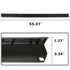G-PLUS Tailgate Protector Top Upper Molding Cap, Compatible with Toyota Tacoma 2005 2006 2007 2008 2009 2010 2011 2012 2013 2014 2015 Spoiler Textured 55.31" Length TO1904100 Black Tailgate Cover