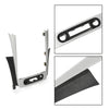 G-PLUS Radio Dash Bezel Trim Vent Compatible with Chevy Malibu 2008-2012 Sliver & Black Dashboard Cover