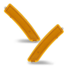 G-PLUS Front Bumper Reflector Side Marker Light 2PCS for Lincoln MKZ 2013-2016