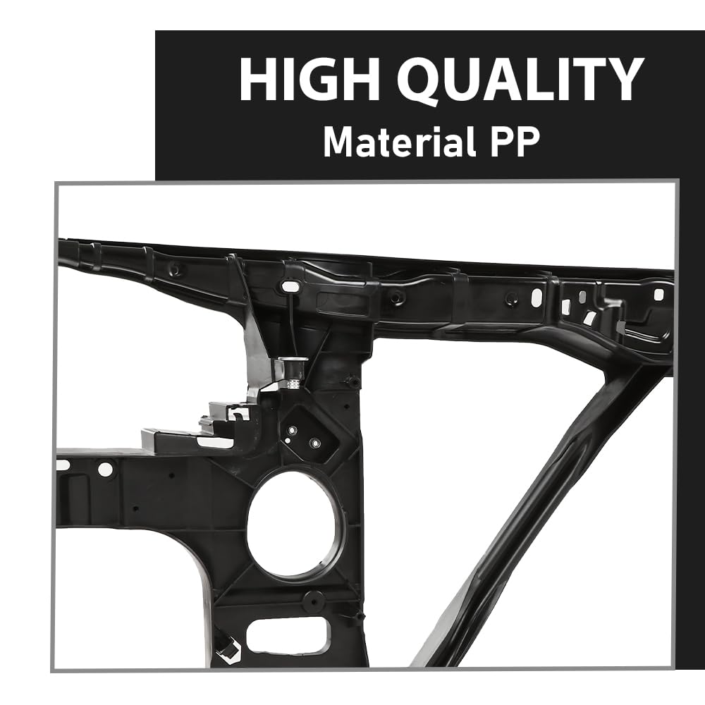 G-PLUS Radiator Support Assembly, Compatible with Audi Q7 Base/Premium/Prestige/ 2007-2015, 4L0805594A, AU1225131