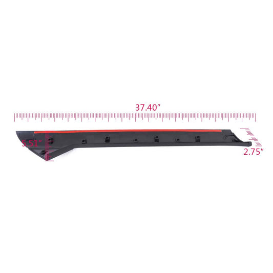 G-PLUS Windshield Outer Trim Molding Compatible with Ford Explorer 2011 2012 2013 2014 2015 2016 2017 2018 2019 Passenger Right Side
