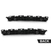 G-PLUS Front Bumper Cover Support Brackets Compatible with Toyota Sienna 2011-2020 5211508020, 5211608010, TO1043116, TO1042116 Left+Right Side Black Primed