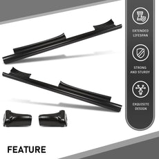 G-PLUS Rocker Panel Cab Corner Kit 4PCS for Chevy Silverado GMC Sierra 2014-2018 Product Image