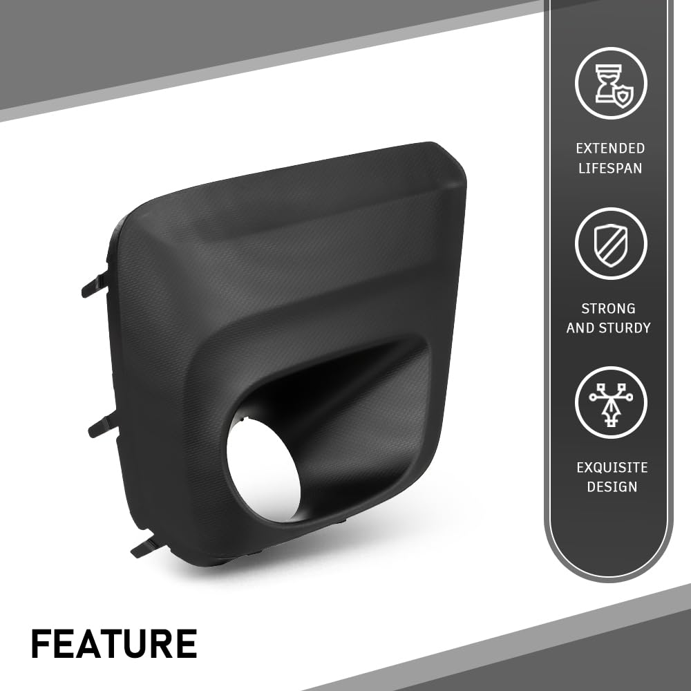 G-PLUS Fog Light Cover Bezel Trim Right Passenger Side Compatible with Subaru Forester 2019-2021 57731SJ040