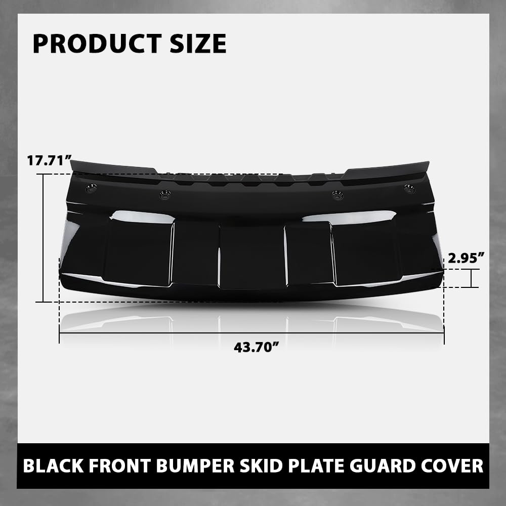 G-PLUS Front Bumper Skid Plate Guard Cover Compatible with Range Rover 2013-2017