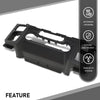G-PLUS A/C Heater Climate Control Dash Trim Center Console Bezel Compatible with Ford F150 2021 2022 2023 Black