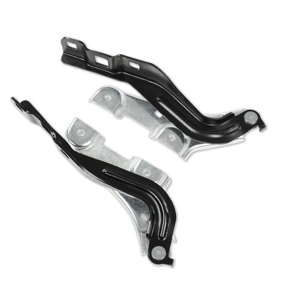G-PLUS Hood Hinge Set Left Driver and Right Passenger Side Compatible with 2016-2022 Chevy Malibu Left Right Hood Hinge Assembly 23134811 GM1236171 23134810 GM1236170