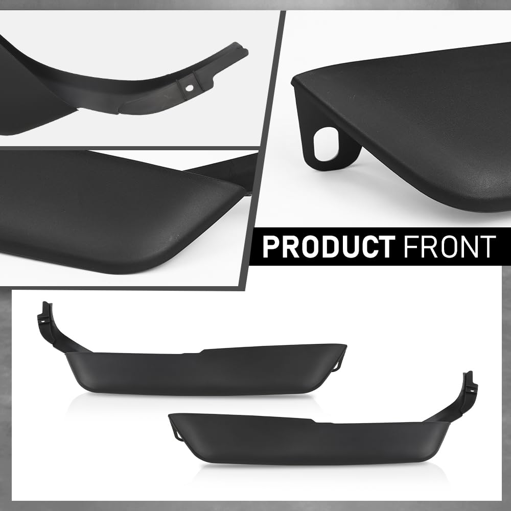 G-PLUS Front Bumper Air Deflector Spoiler Compatible with Discovery LR4 2014-2016 LR051328, LR051327
