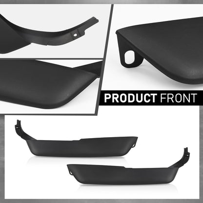 G-PLUS Front Bumper Air Deflector Spoiler Compatible with Discovery LR4 2014-2016 LR051328, LR051327