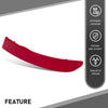G-PLUS Rear Bumper Reflector Right Compatible with BMW F25 X3 Series sDrive28i xDrive28d xDrive28i xDrive35i 2015-2017 63257352210 Red