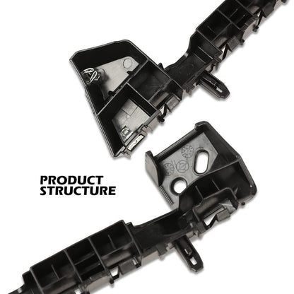 G-PLUS Front Left and Right Bumper Retainer Brackets Compatible with 2016-2019 Chevy Cruze Front Bumper Support Mount Support Bracket 2pcs 84229330 GM1042139 84229332 GM1043139